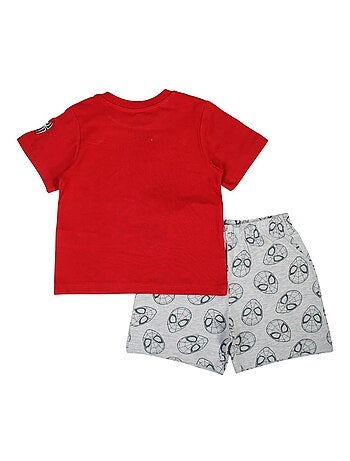 Marvel - Ensemble ​​T-shirt short Imprimé Spiderman