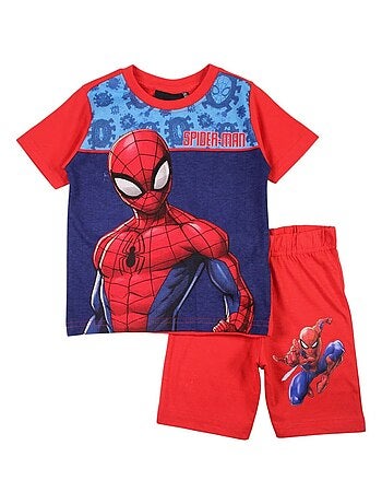 Marvel - Ensemble ​​T-shirt short Imprimé Spiderman