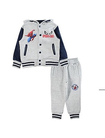Marvel - Ensemble veste à capuche et pantalon de jogging Spiderman garçon