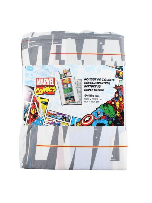 Marvel - Housse de couette 140x200 avec personnage garçon - Kiabi