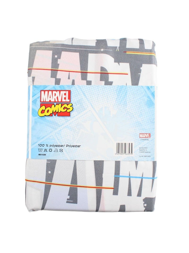 Marvel - Housse de couette 140x200 avec personnage garçon Blanc - Kiabi