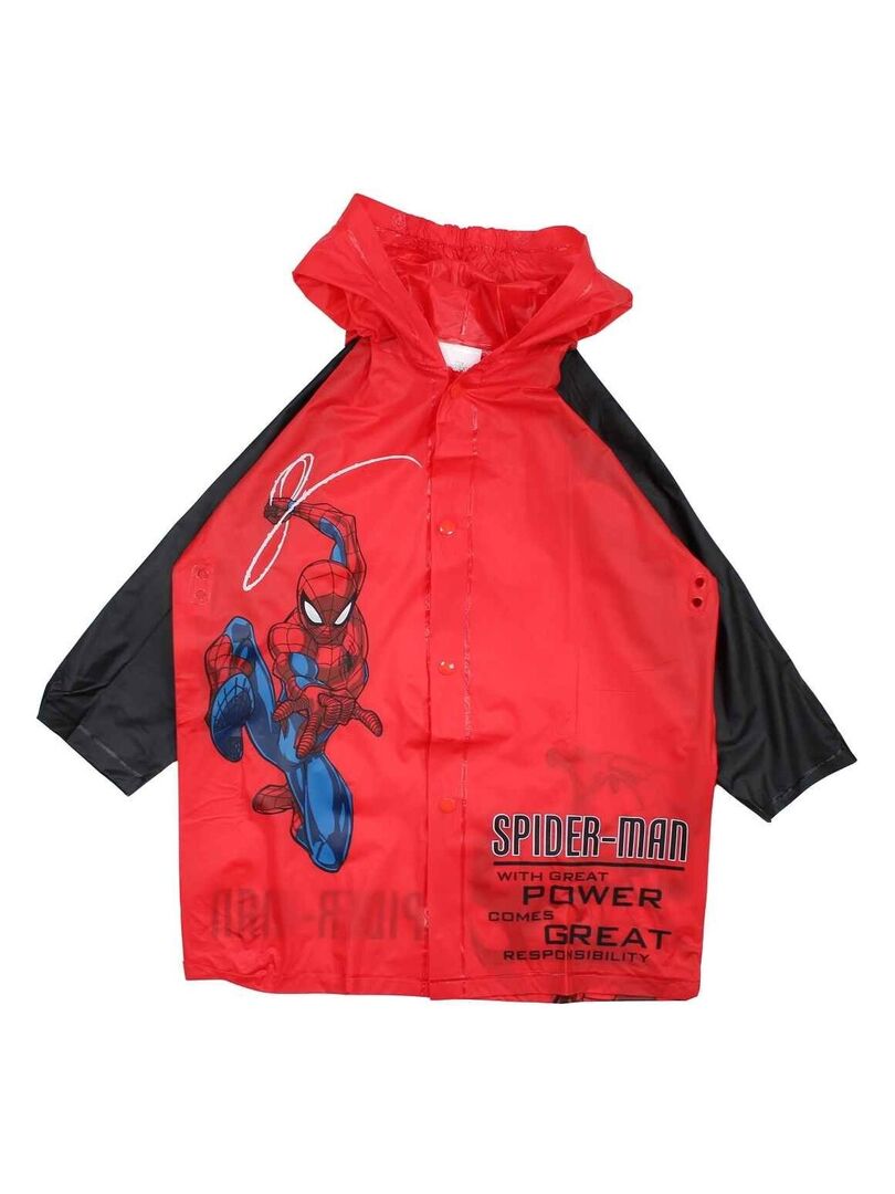 Marvel Impermeable garcon imprime Spiderman