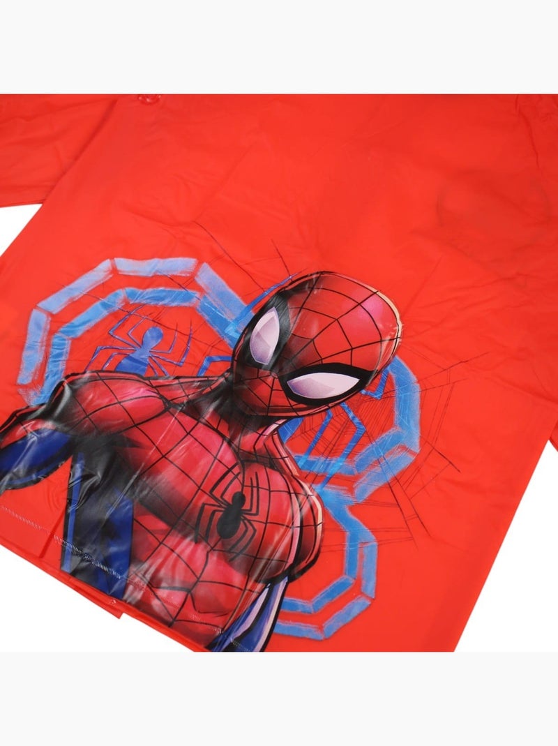 Marvel - Imperméable Garçon Spiderman Rouge - Kiabi
