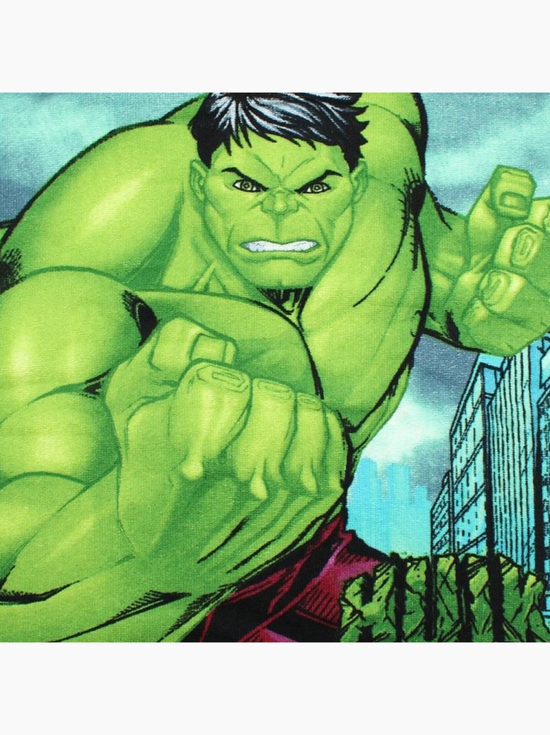 Marvel - Poncho avengers Vert - Kiabi