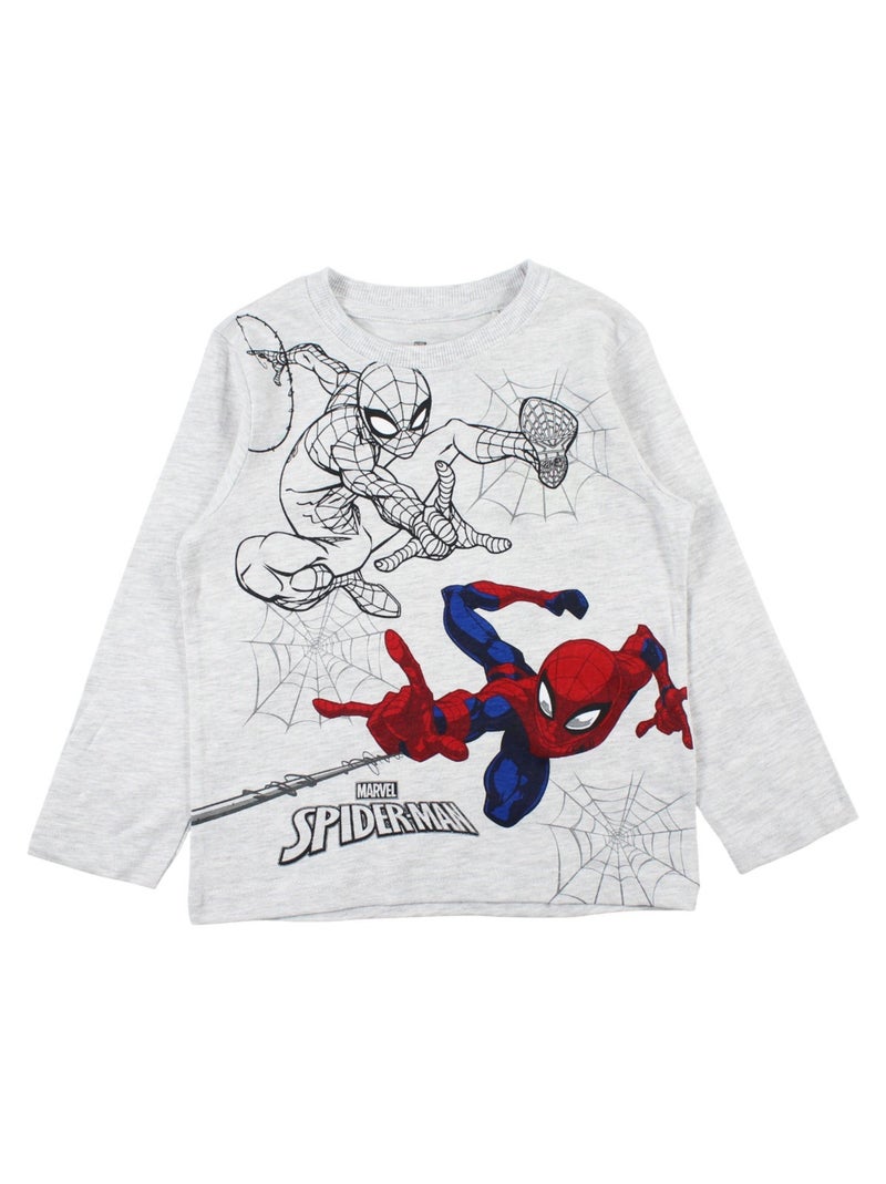 Marvel - Pyjama coton garçon à imprimé Bleu - Kiabi