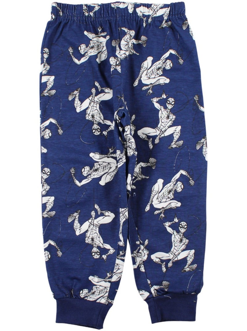 Marvel - Pyjama coton garçon à imprimé Bleu - Kiabi