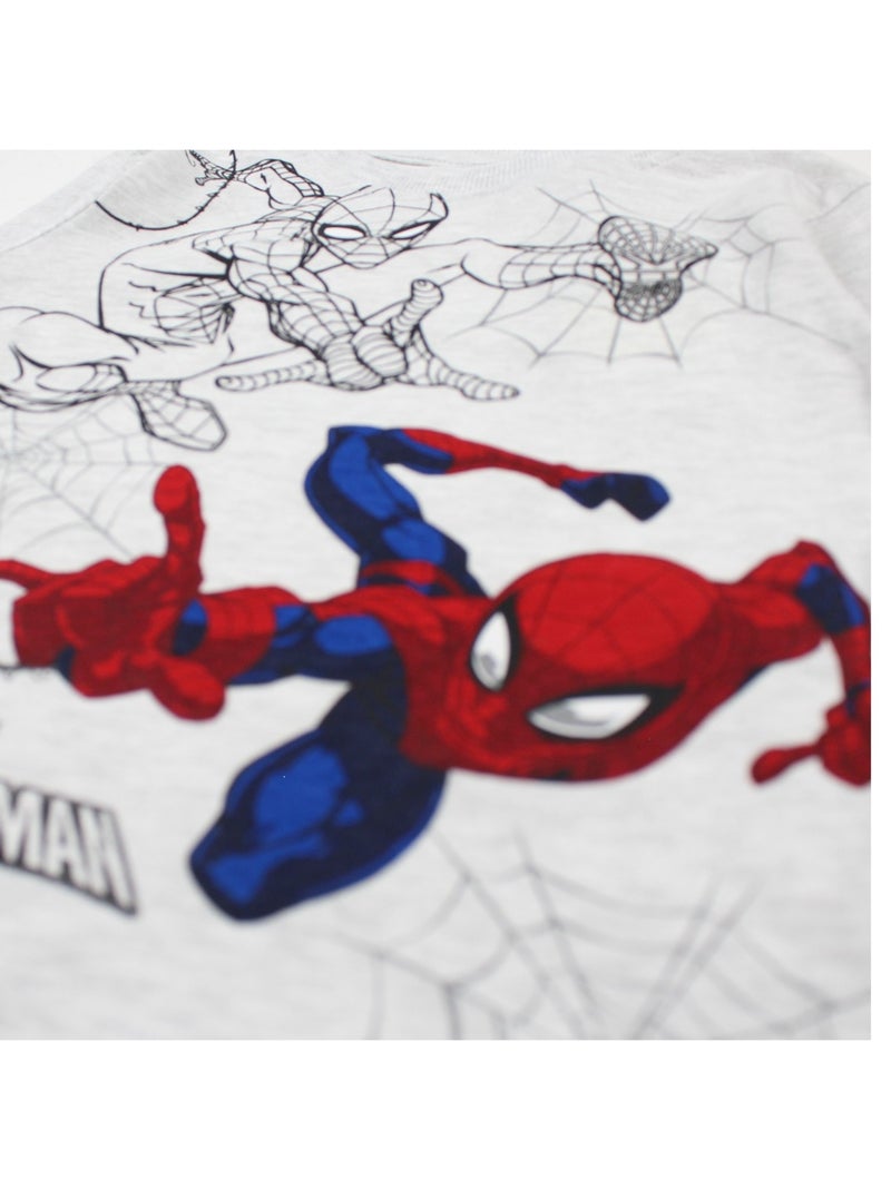 Marvel - Pyjama coton garçon à imprimé Rouge - Kiabi