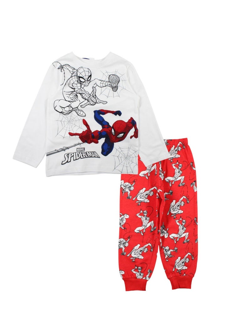 Pyjama Garçon Ultimate Spiderman – 7-8 Ans, 100% Coton, Neuf