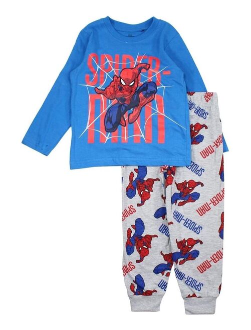 Marvel - Pyjama garçon imprimé Spiderman en coton - Kiabi