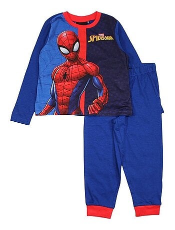 Marvel - Pyjama garçon imprimé Spiderman en coton