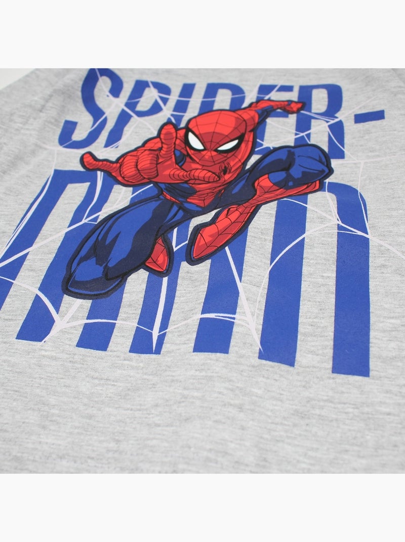 Marvel - Pyjama garçon Spiderman Gris - Kiabi