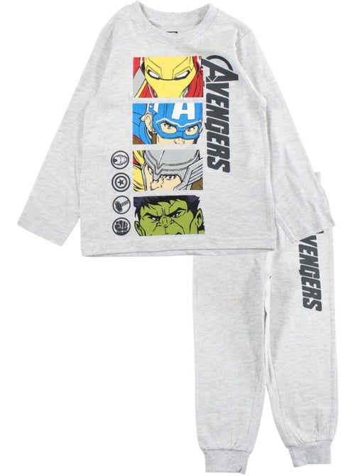 Marvel - pyjama imprimé manches longues, col rond - Kiabi