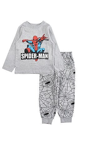 Marvel - pyjama imprimé manches longues, col rond