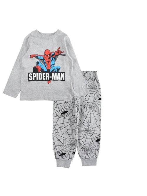 Marvel - pyjama imprimé manches longues, col rond - Kiabi