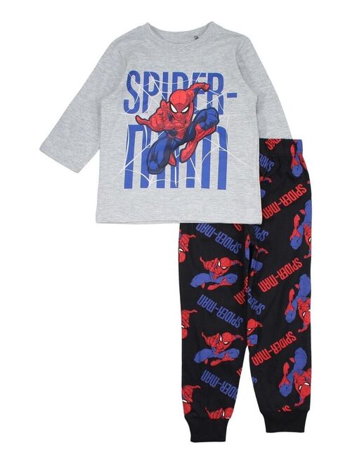 Marvel - Pyjama imprimé Spiderman en coton - Kiabi