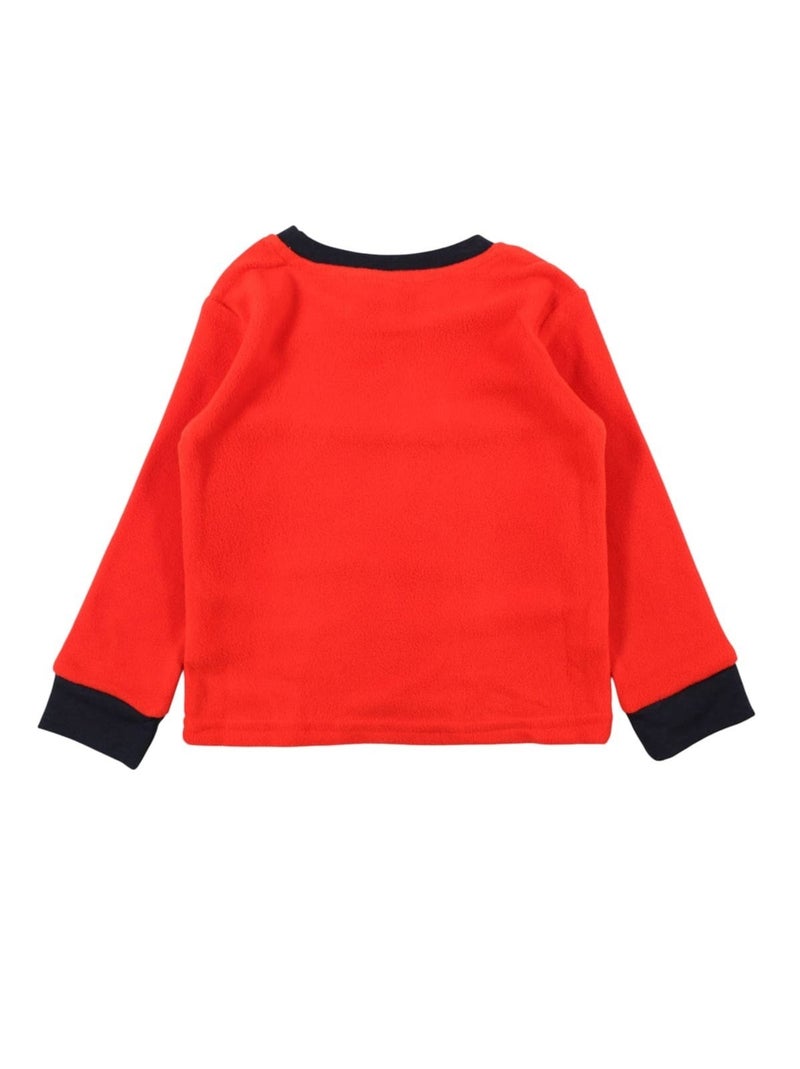 Marvel - Pyjama polaire garçon à imprimé Noir - Kiabi