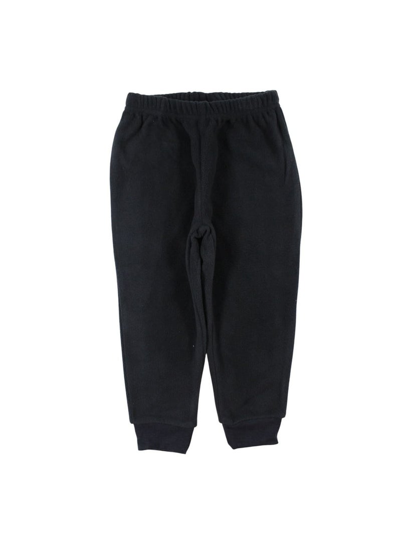 Marvel - pyjama polaire imprimé manches longues, col rond Noir - Kiabi