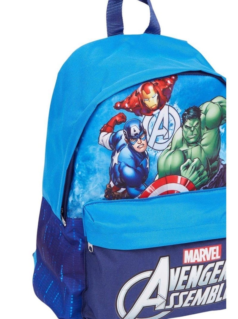 Marvel - Sac imprimé Avengers 40x30x15 cm Bleu - Kiabi