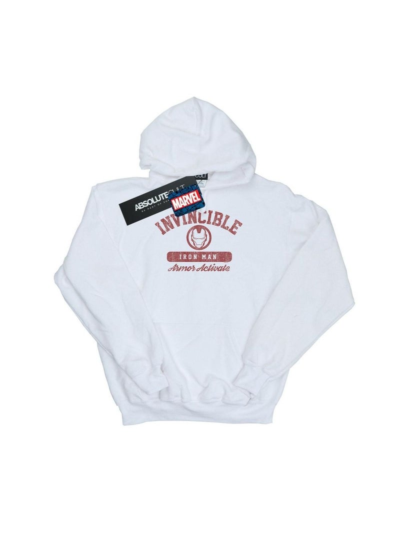 Marvel - Sweat à capuche ACTIVATE Blanc - Kiabi