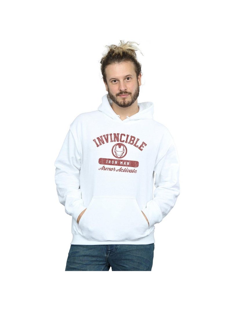 Marvel - Sweat à capuche ACTIVATE Blanc - Kiabi