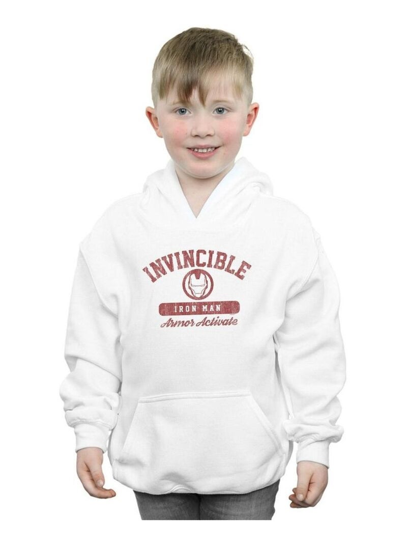 Marvel - Sweat à capuche ACTIVATE Blanc - Kiabi