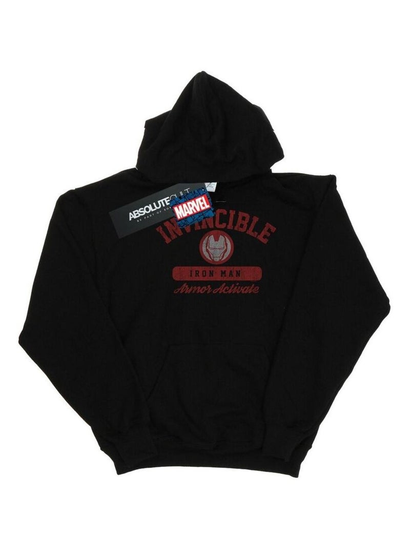 Marvel - Sweat à capuche ACTIVATE Noir - Kiabi
