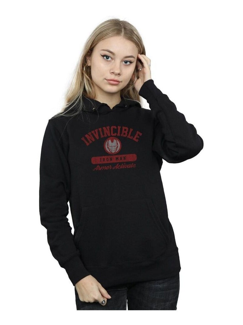 Marvel - Sweat à capuche ACTIVATE Noir - Kiabi