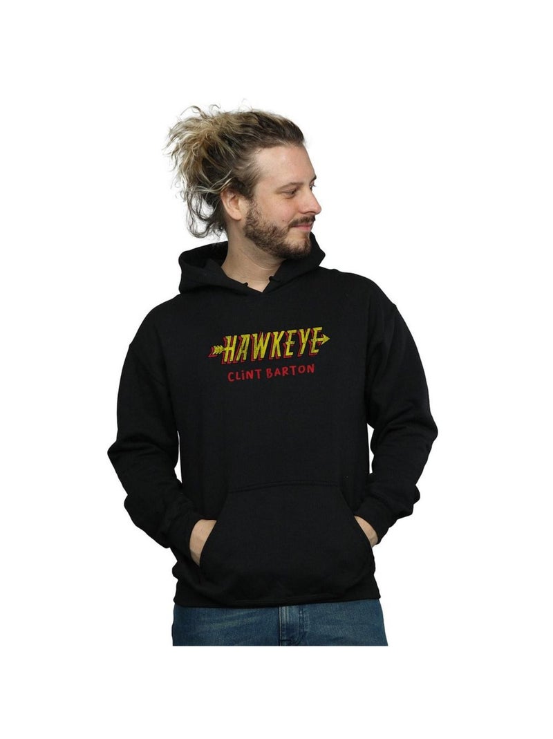 Marvel - Sweat à capuche AKA CLINT BARTON Noir - Kiabi