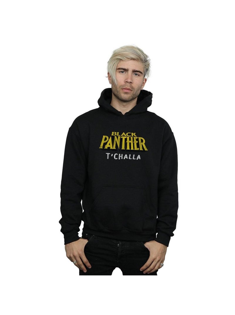 Marvel - Sweat à capuche AKA T'CHALLA Noir - Kiabi