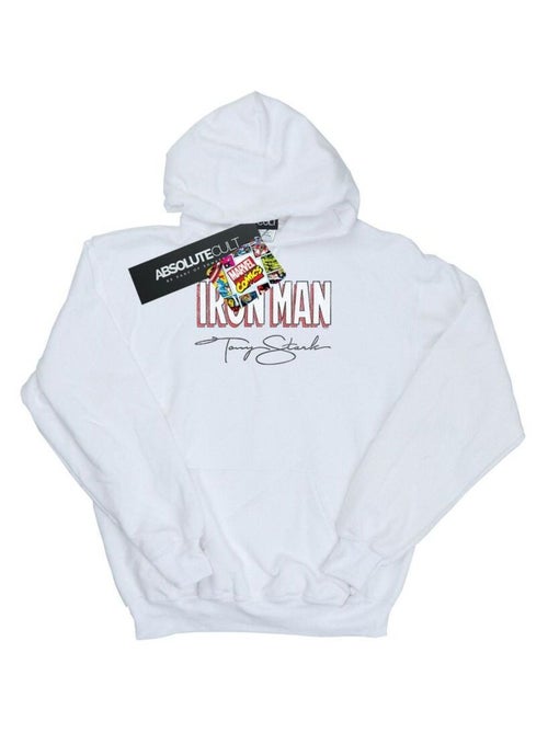 Marvel - Sweat à capuche AKA TONY STARK - Kiabi