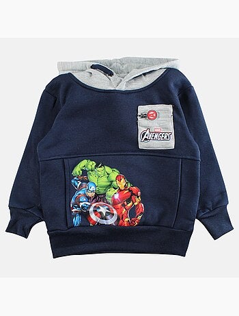 Marvel - Sweat à capuche avec poche kangourou