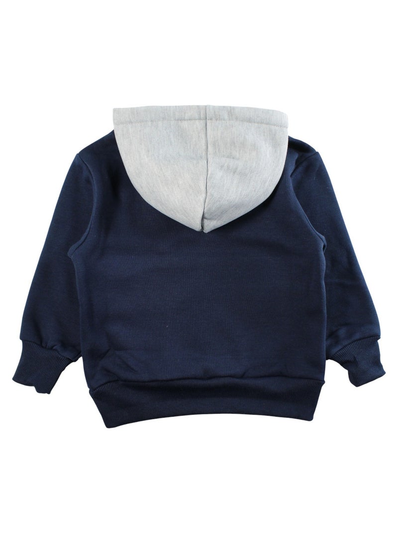 Marvel - Sweat à capuche avec poche kangourou Bleu marine - Kiabi