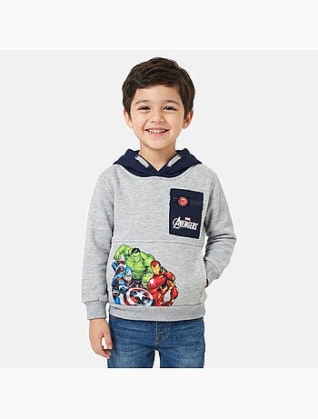 Marvel - Sweat à capuche avec poche kangourou