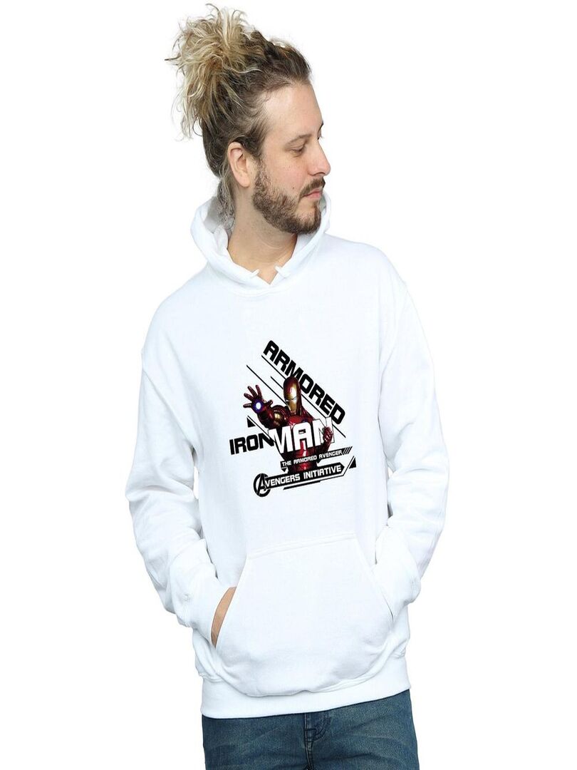 Sweat-shirt à Capuche Marvel Avengers Pour Garçons - Design Des Super-héros | Pull Confortable Pour Enfants Et Ados | Cadeau Idéal - 2
