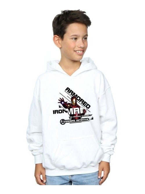Marvel - Sweat à capuche AVENGERS ARMOURED AVENGER - Kiabi