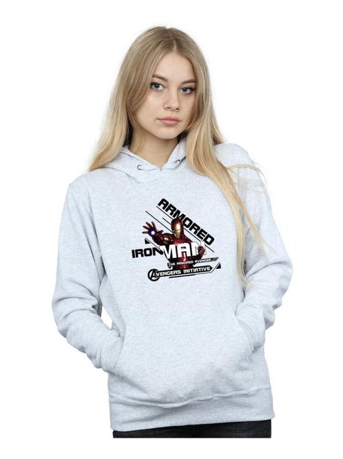 Marvel - Sweat à capuche AVENGERS ARMOURED AVENGER - Kiabi
