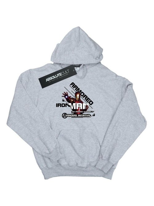 Marvel - Sweat à capuche AVENGERS ARMOURED AVENGER - Kiabi
