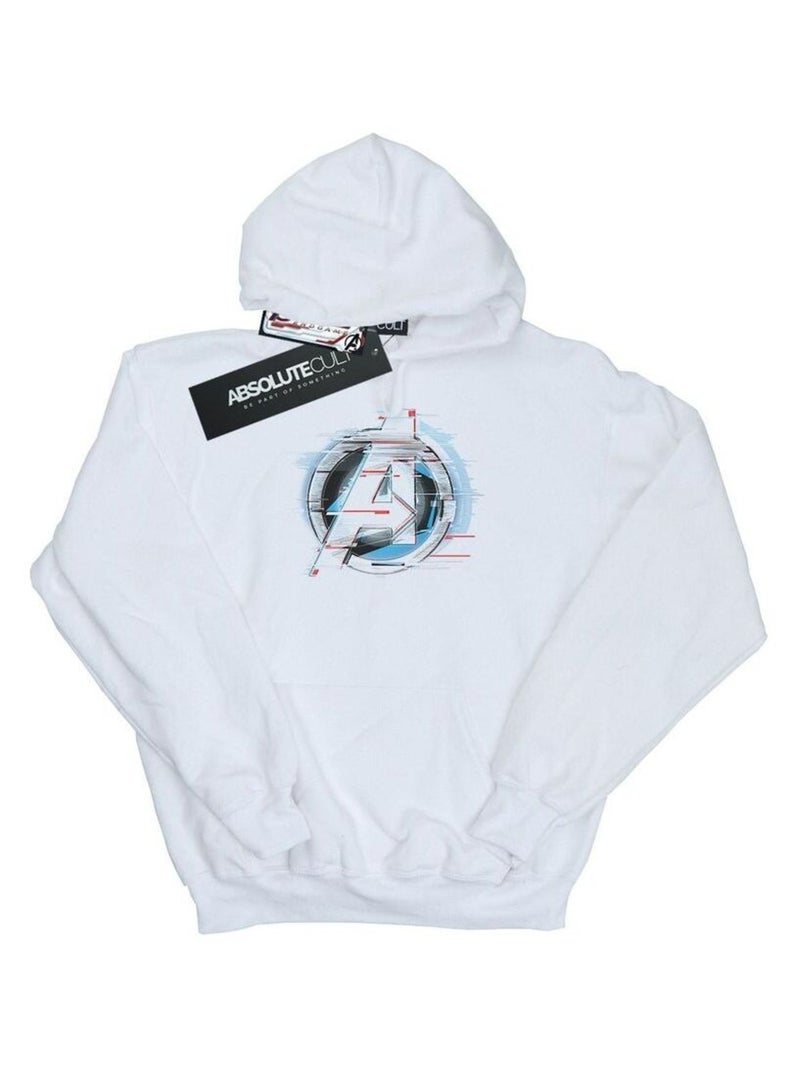 Marvel - Sweat à capuche AVENGERS ENDGAME Blanc - Kiabi