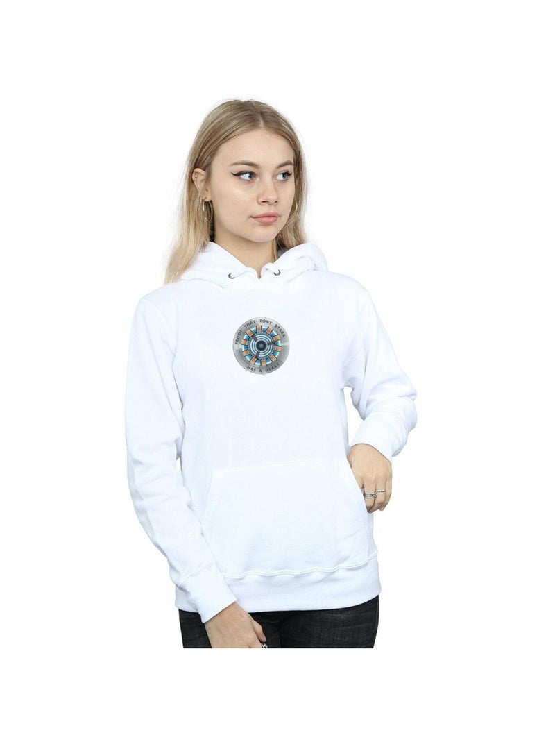 Marvel - Sweat à capuche AVENGERS ENDGAME Blanc - Kiabi