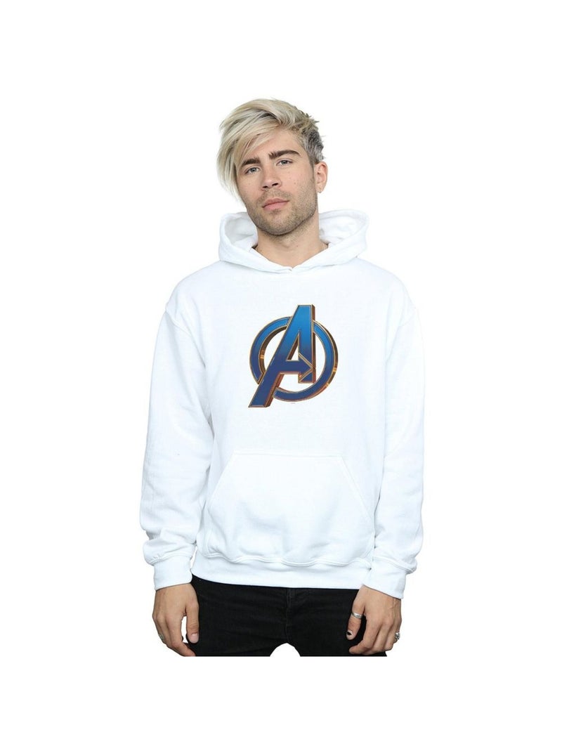 Marvel - Sweat à capuche AVENGERS ENDGAME Blanc - Kiabi