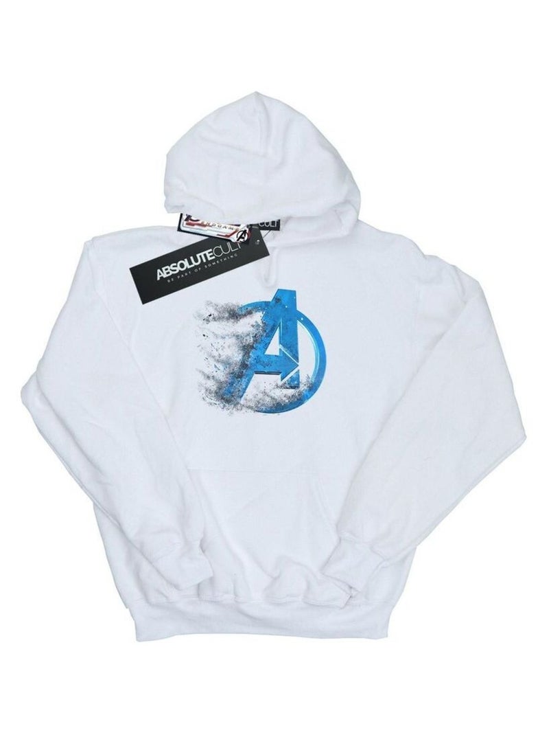 Marvel - Sweat à capuche AVENGERS ENDGAME Blanc - Kiabi