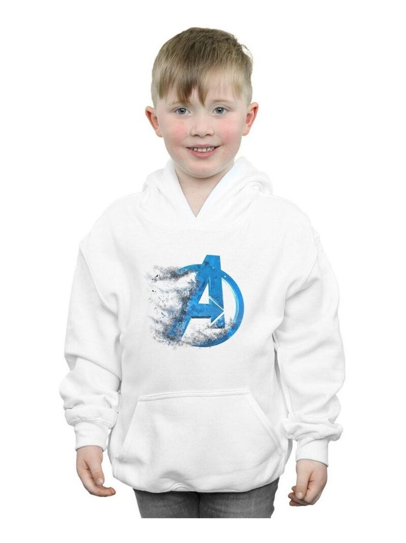 Marvel - Sweat à capuche AVENGERS ENDGAME Blanc - Kiabi