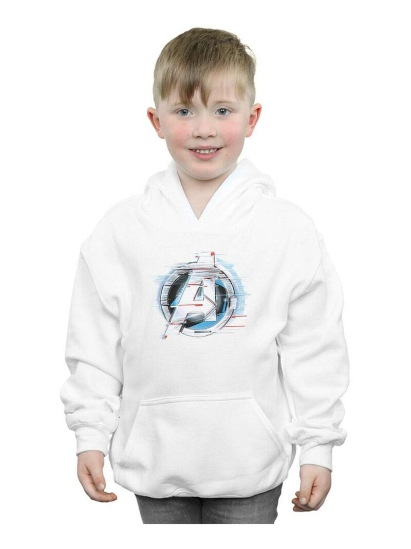 Marvel - Sweat à capuche AVENGERS ENDGAME Blanc - Kiabi