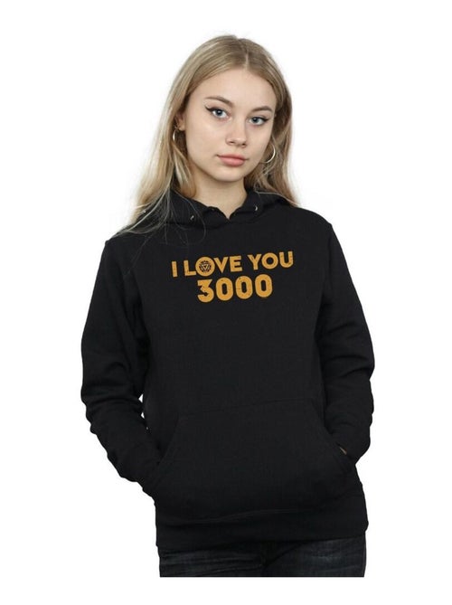 Marvel - Sweat à capuche AVENGERS ENDGAME LOVE YOU ARC REACTOR - Kiabi