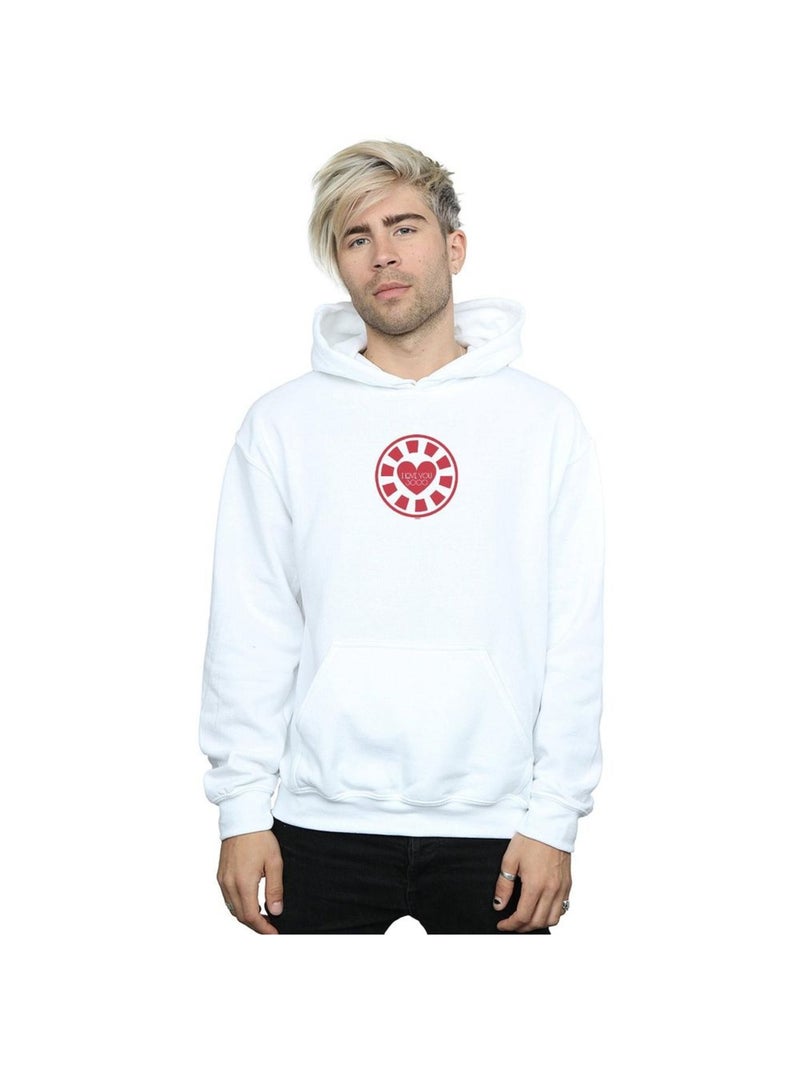 Marvel - Sweat à capuche AVENGERS ENDGAME LOVE YOU Blanc - Kiabi
