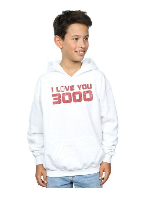 Marvel - Sweat à capuche AVENGERS ENDGAME LOVE YOU - Kiabi