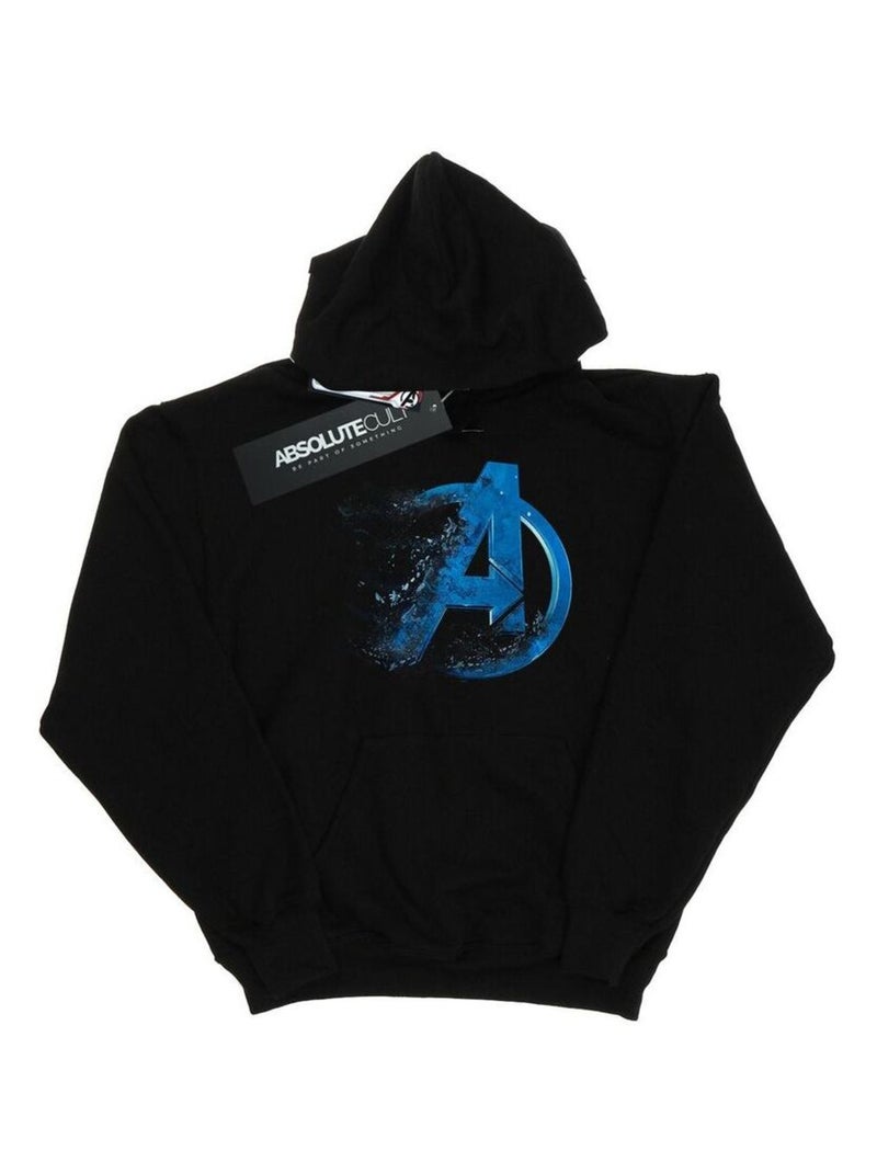 Marvel - Sweat à capuche AVENGERS ENDGAME Noir - Kiabi