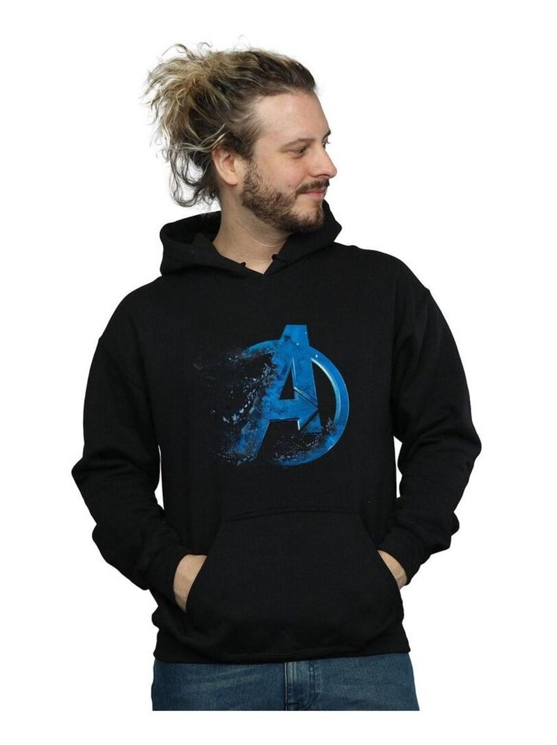 Marvel - Sweat à capuche AVENGERS ENDGAME Noir - Kiabi