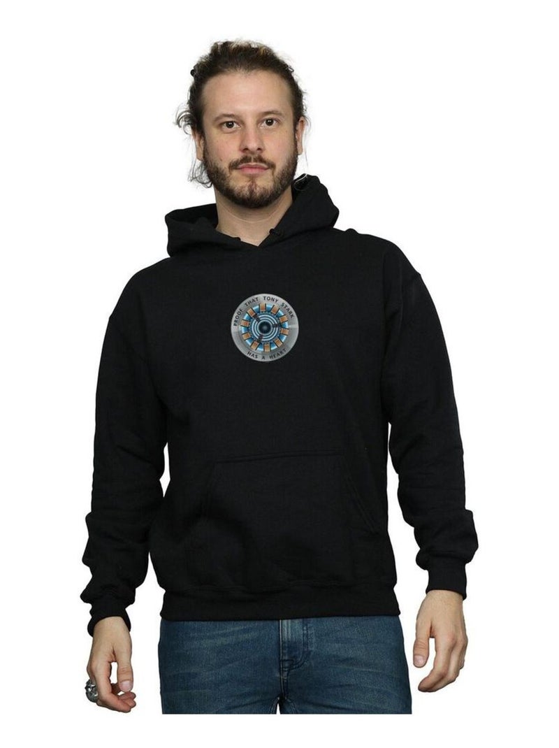 Marvel - Sweat à capuche AVENGERS ENDGAME Noir - Kiabi