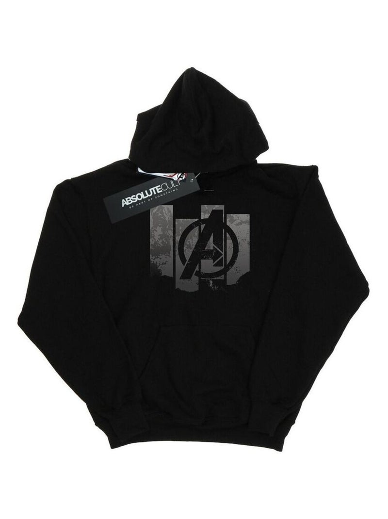 Marvel - Sweat à capuche AVENGERS ENDGAME Noir - Kiabi
